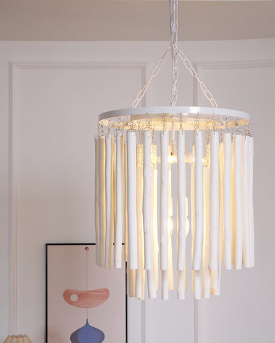 Ravenborne Wood Chandelier