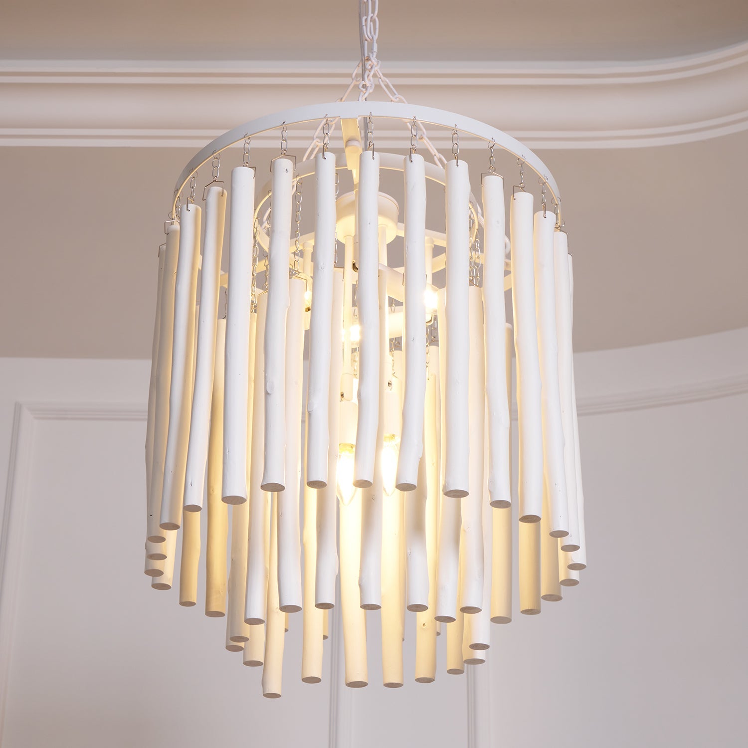 Ravenborne Wood Chandelier