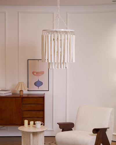 Ravenborne Wood Chandelier