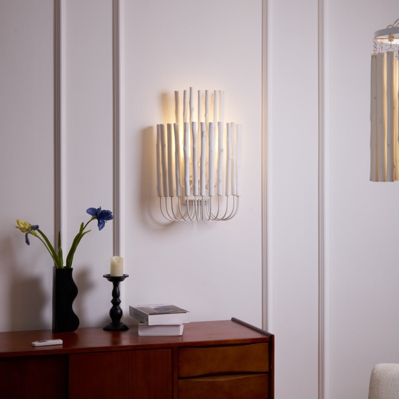 Vasilora Individual Creativity Art Wood Wall Lamp
