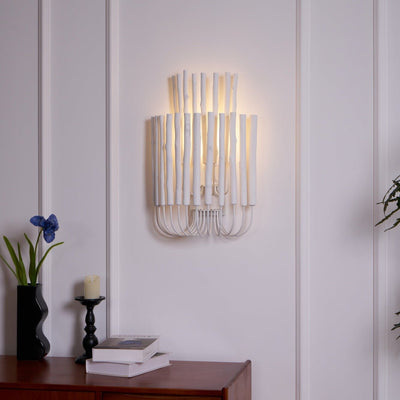 Vasilora Individual Creativity Art Wood Wall Lamp