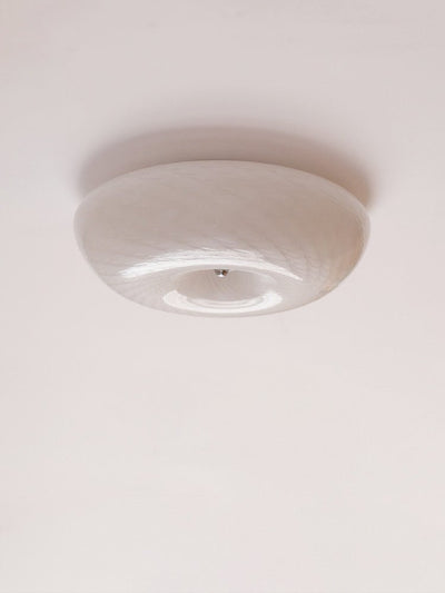 Swirl Glass Flush Mount