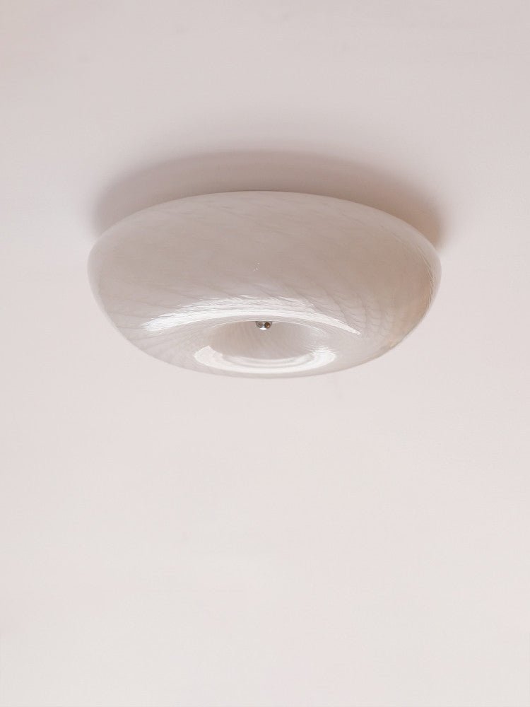 Swirl Glass Flush Mount