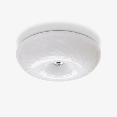 Swirl Glass Flush Mount
