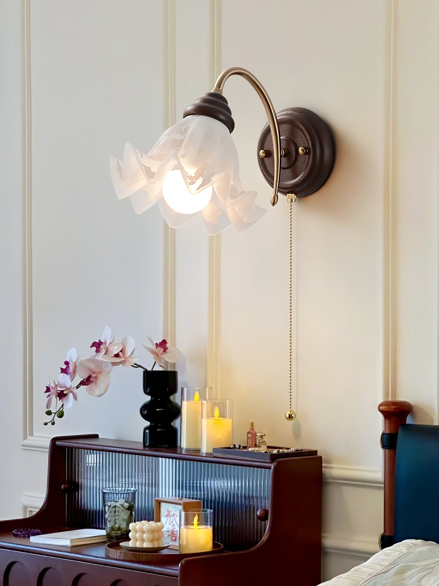 Civenan Nordic Elegance Art Glass Wall Lamp