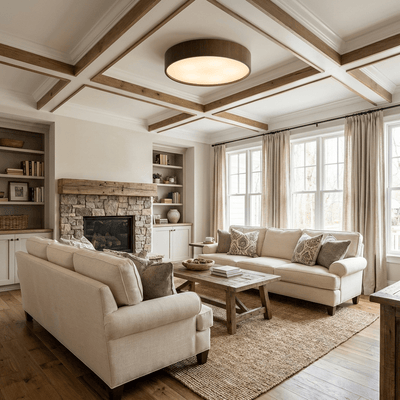 Miriena Pure Timber Ceiling Lamp