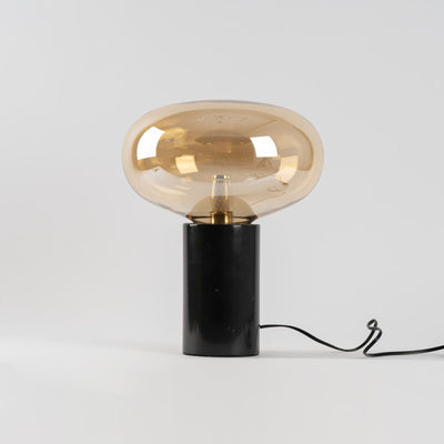 Rova Marble Industrial Table Lamp - Neutral Decor