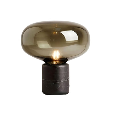 Rova Marble Industrial Table Lamp - Neutral Decor