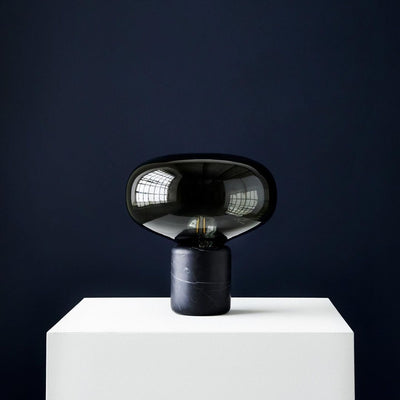Rova Marble Industrial Table Lamp - Neutral Decor