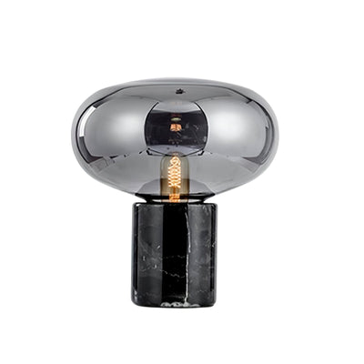Rova Marble Industrial Table Lamp - Neutral Decor