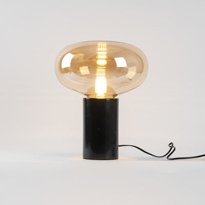Rova Marble Industrial Table Lamp - Neutral Decor