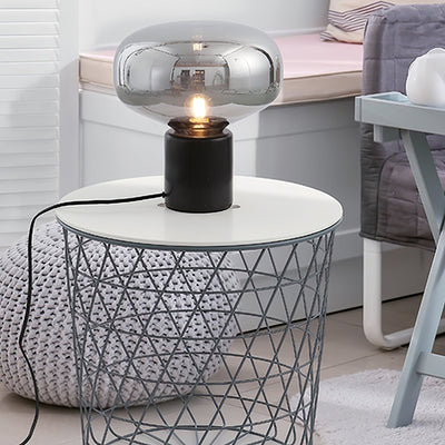 Rova Marble Industrial Table Lamp - Neutral Decor
