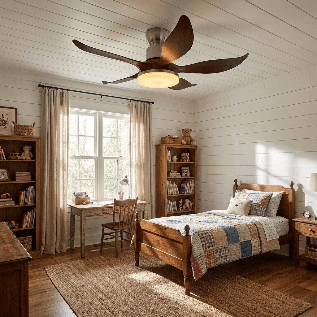 Viraaine 5-Blades Ceiling Fan Light