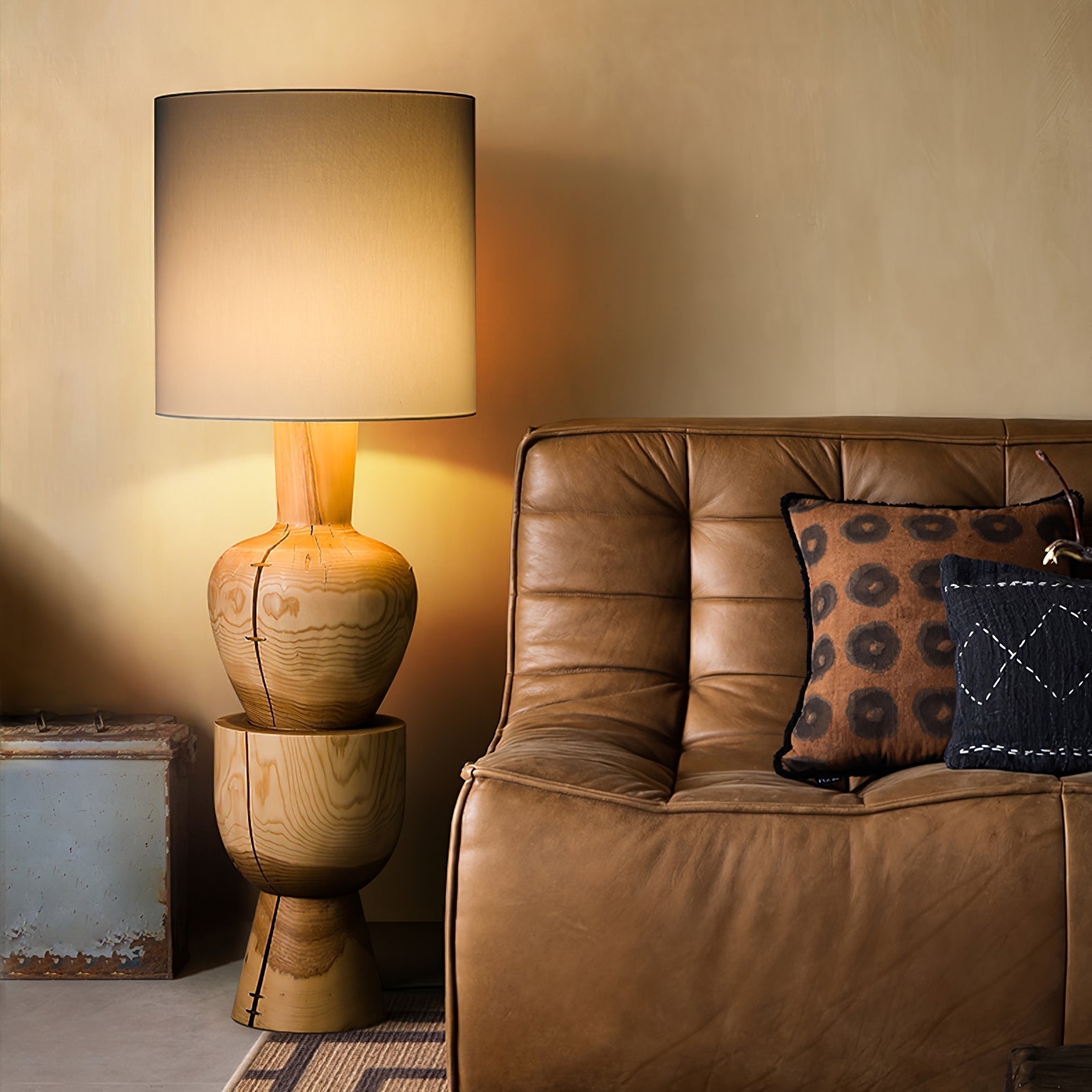 Flynis Wooden Table Lamp