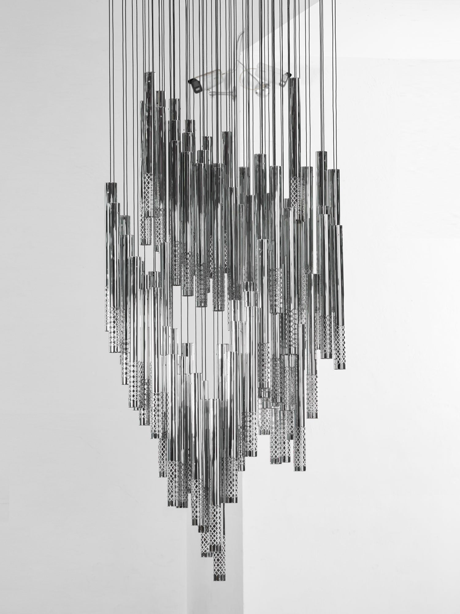 Rivinian Orchestral Cascade Chandelier