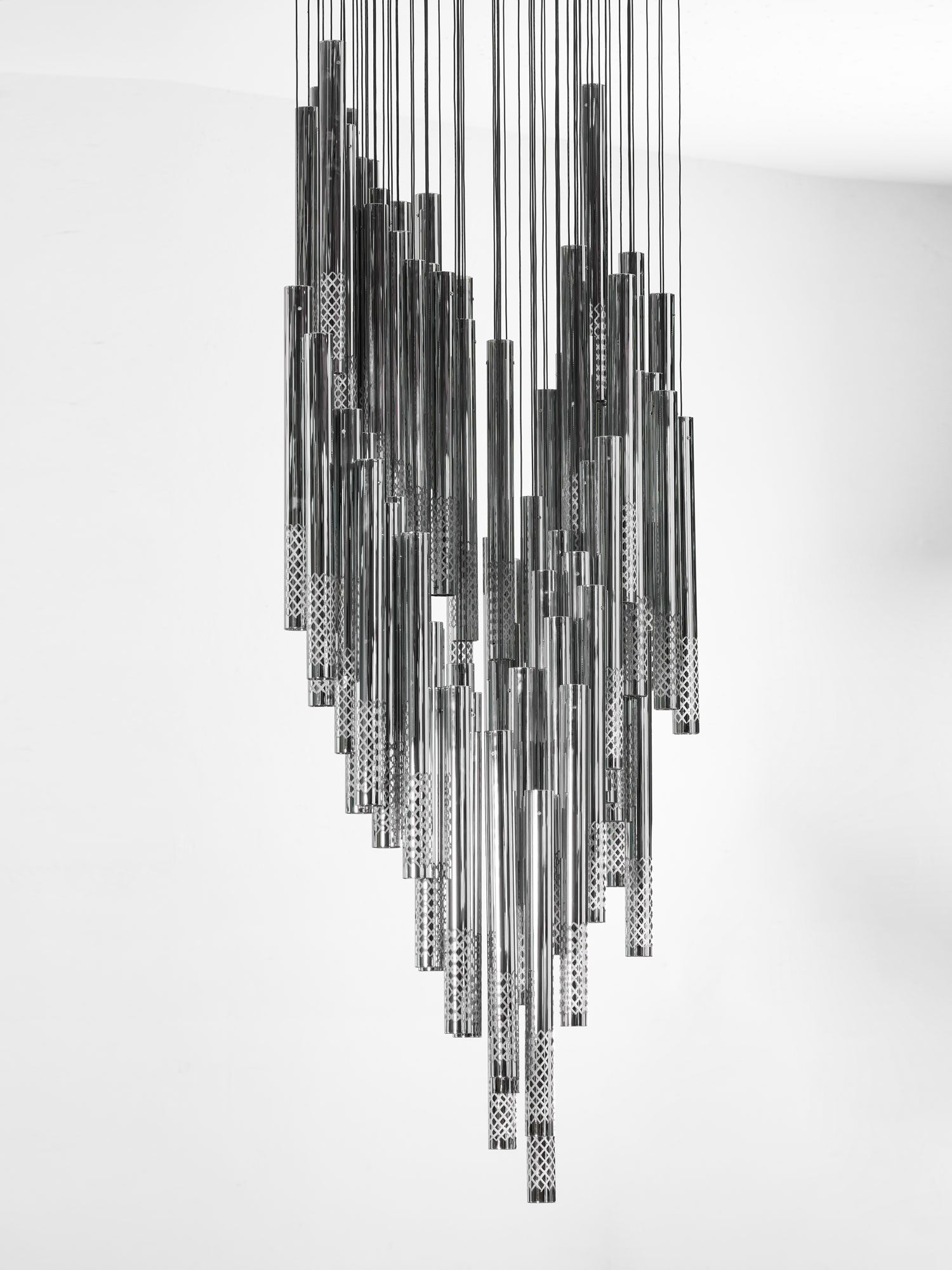 Rivinian Orchestral Cascade Chandelier