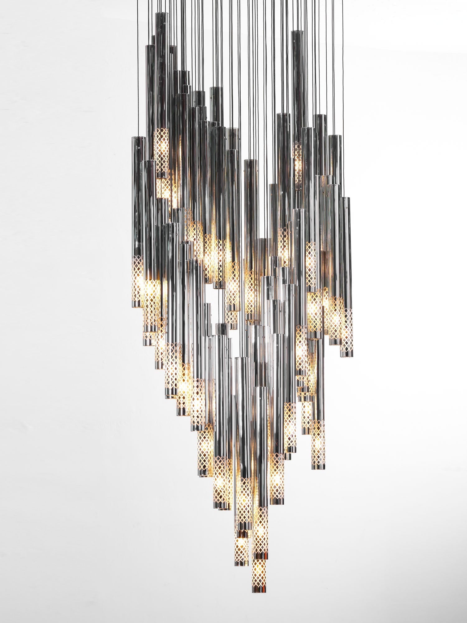 Rivinian Orchestral Cascade Chandelier