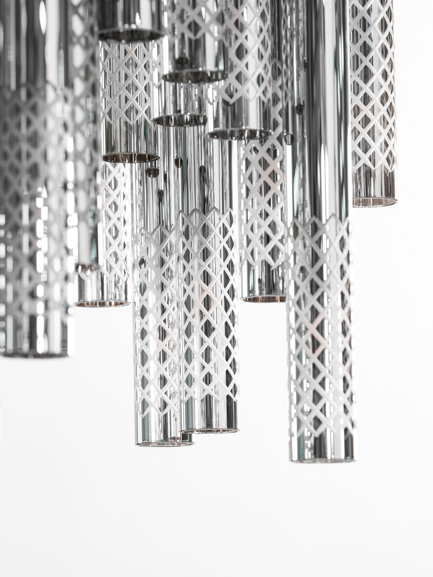 Rivinian Orchestral Cascade Chandelier