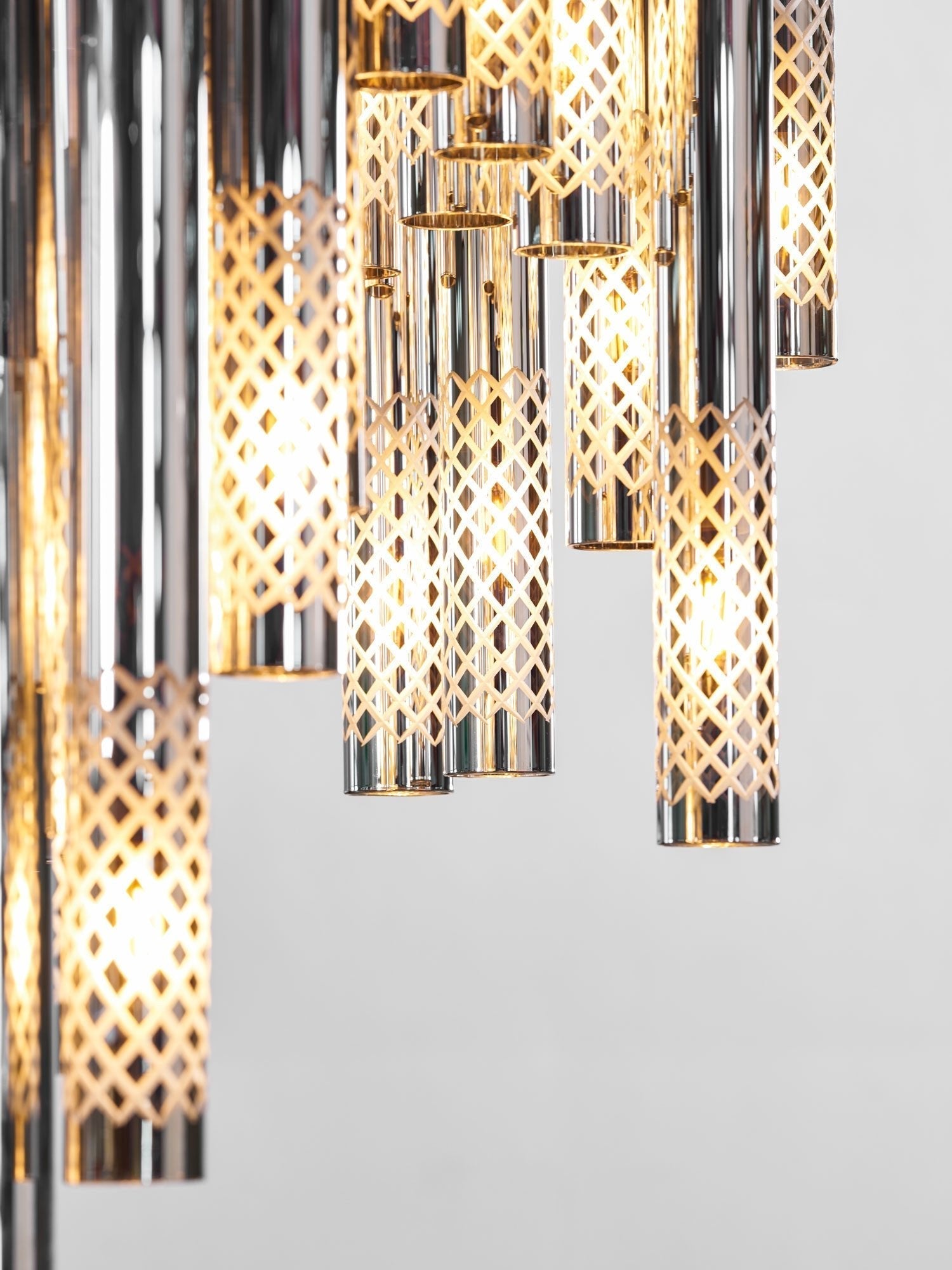 Rivinian Orchestral Cascade Chandelier