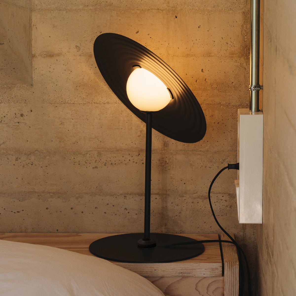 Vortex Modern Aluminum Table Lamp