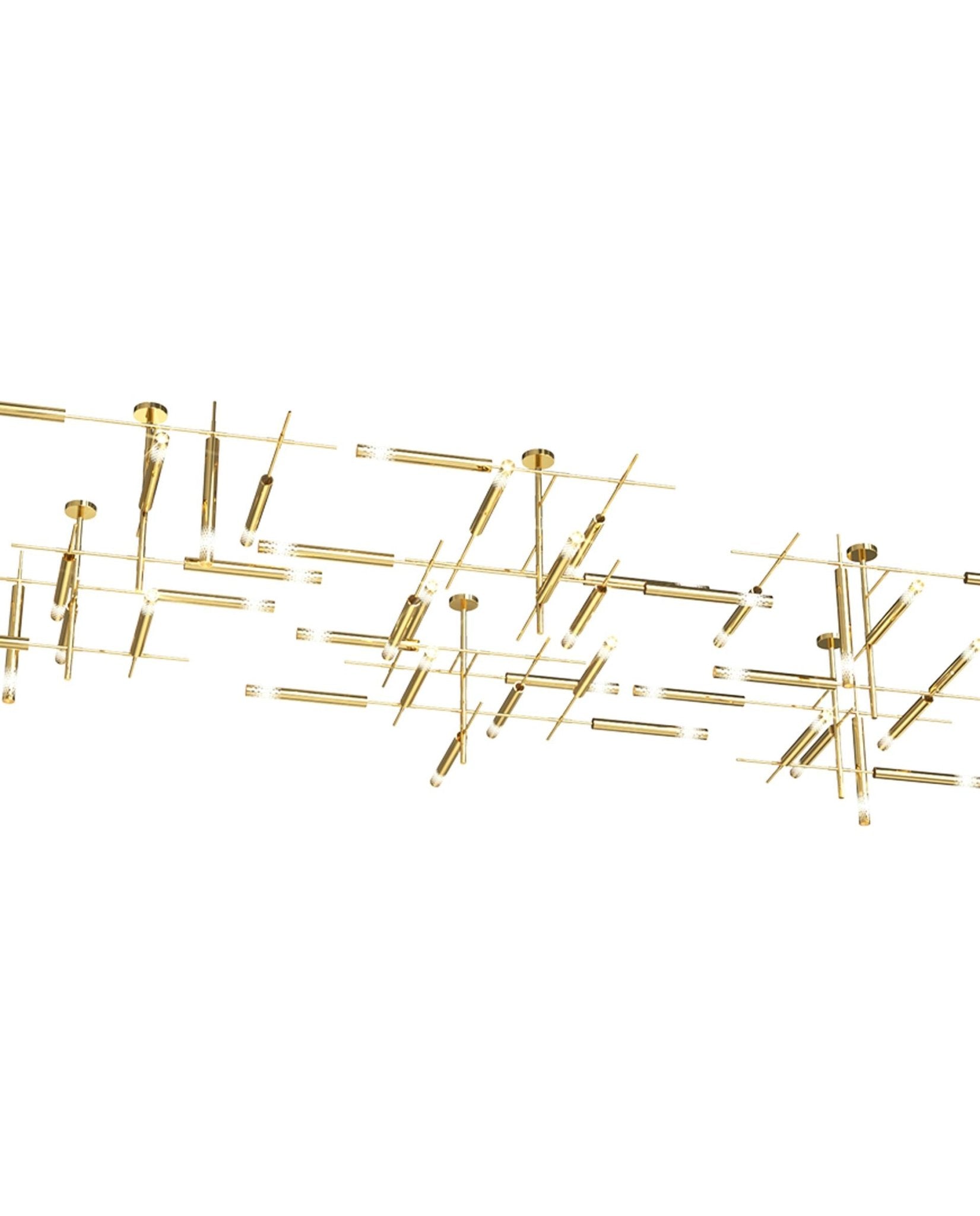 Rivinian Orchestral Cascade Chandelier