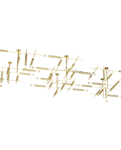 Rivinian Orchestral Cascade Chandelier