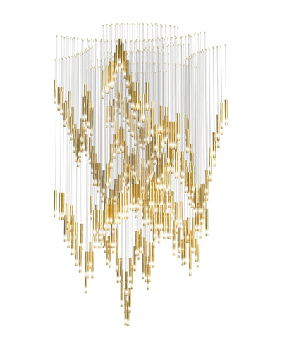 Rivinian Orchestral Cascade Chandelier