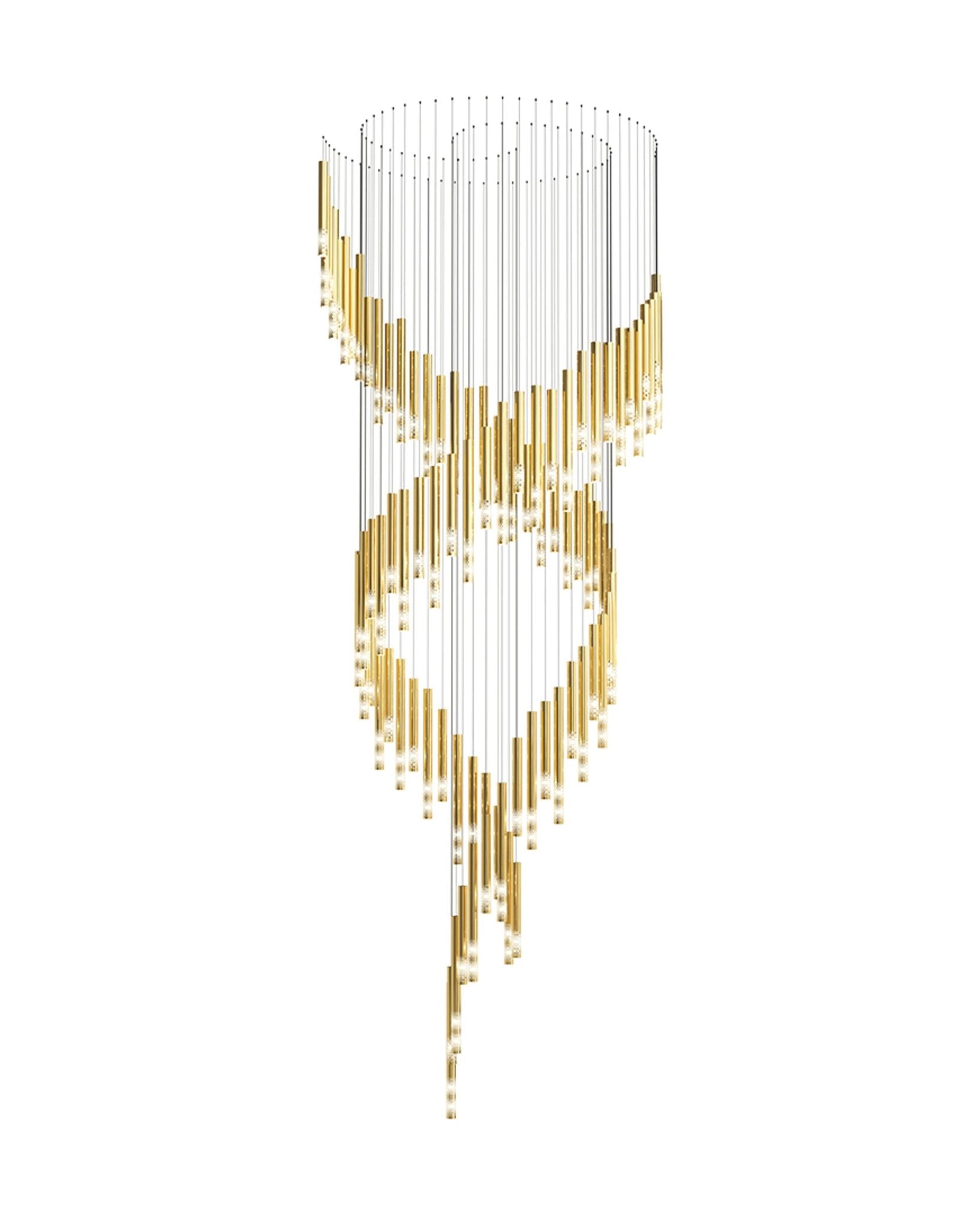 Rivinian Orchestral Cascade Chandelier