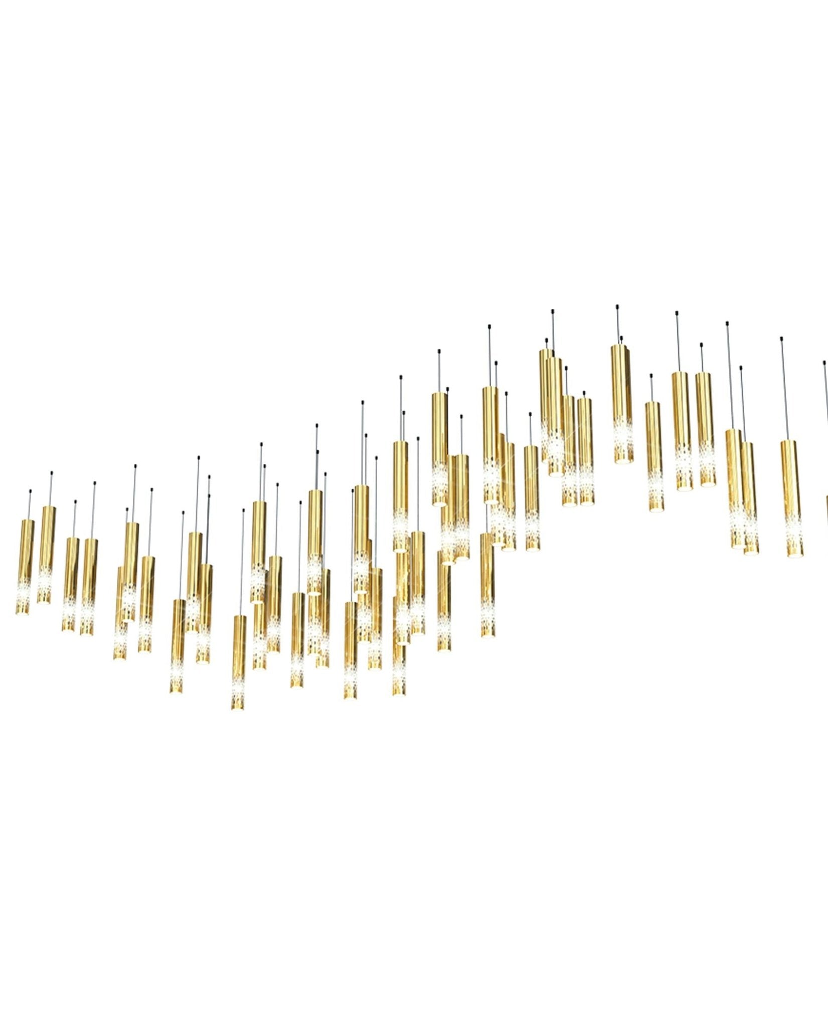 Rivinian Orchestral Cascade Chandelier