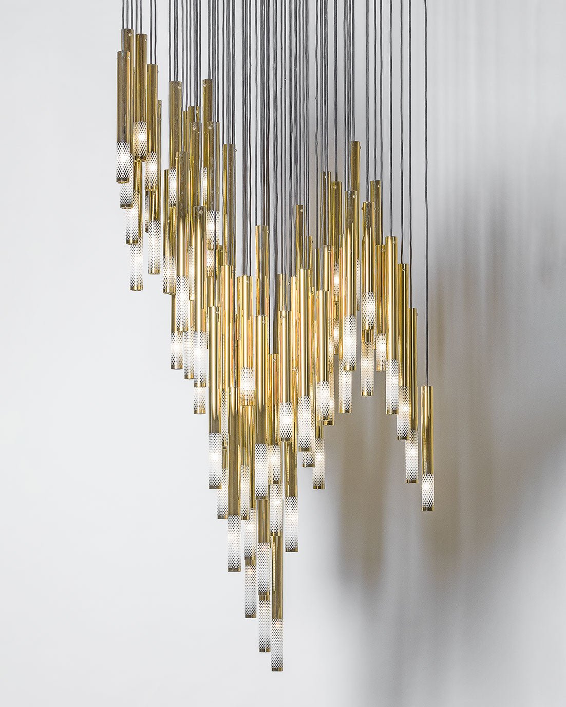Rivinian Orchestral Cascade Chandelier