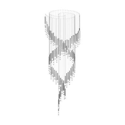 Rivinian Orchestral Cascade Chandelier