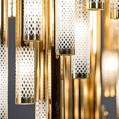 Rivinian Orchestral Cascade Chandelier