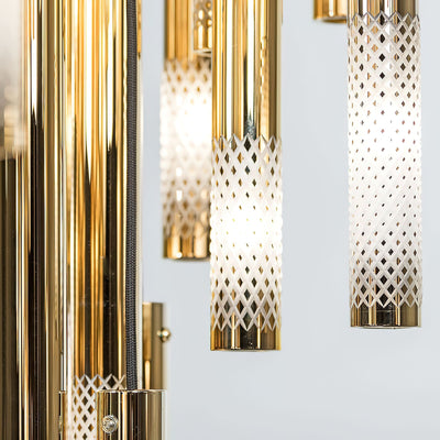 Rivinian Orchestral Cascade Chandelier