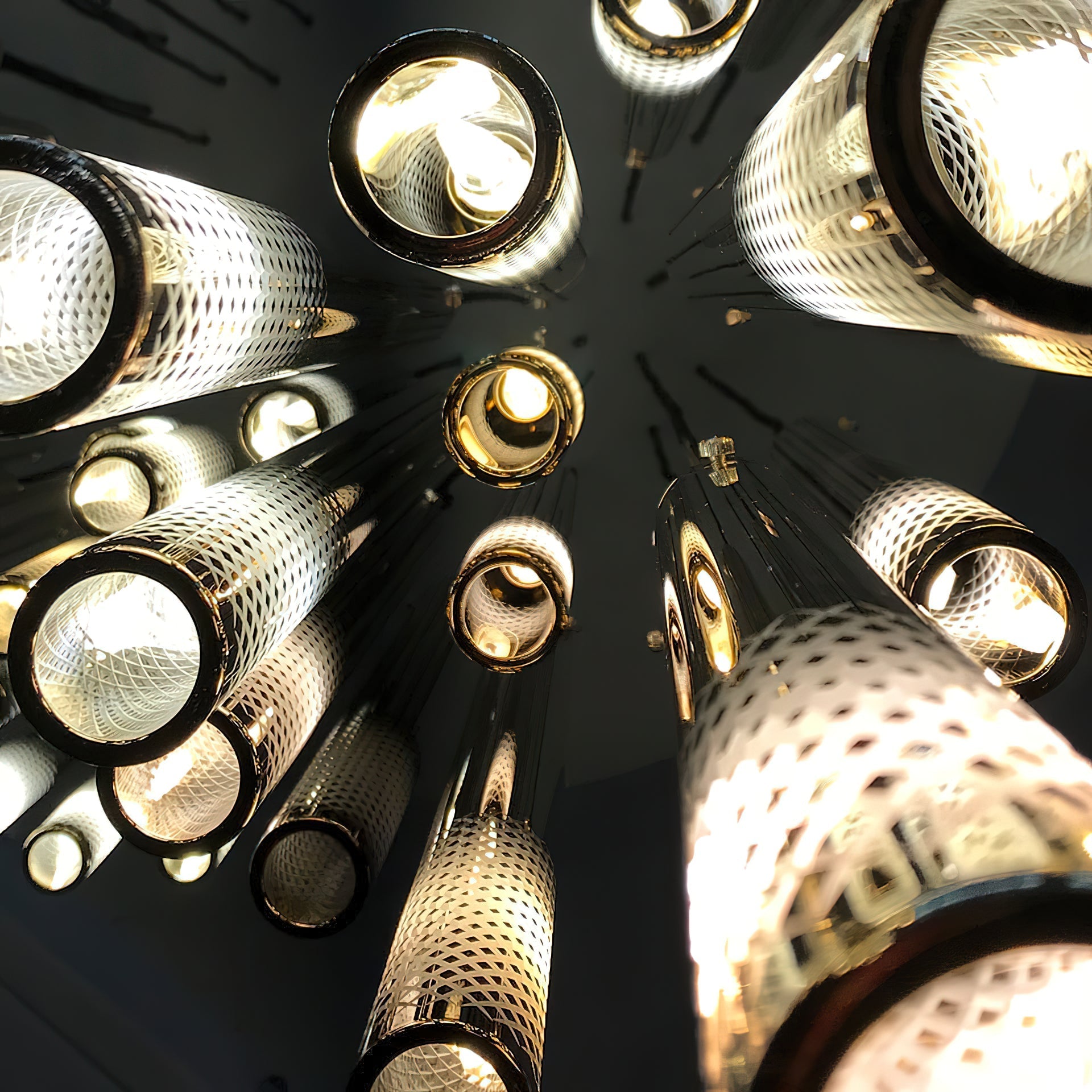 Rivinian Orchestral Cascade Chandelier