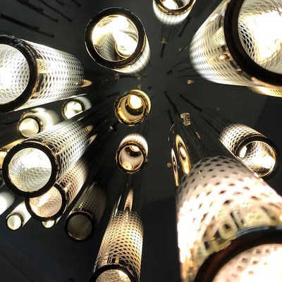 Rivinian Orchestral Cascade Chandelier