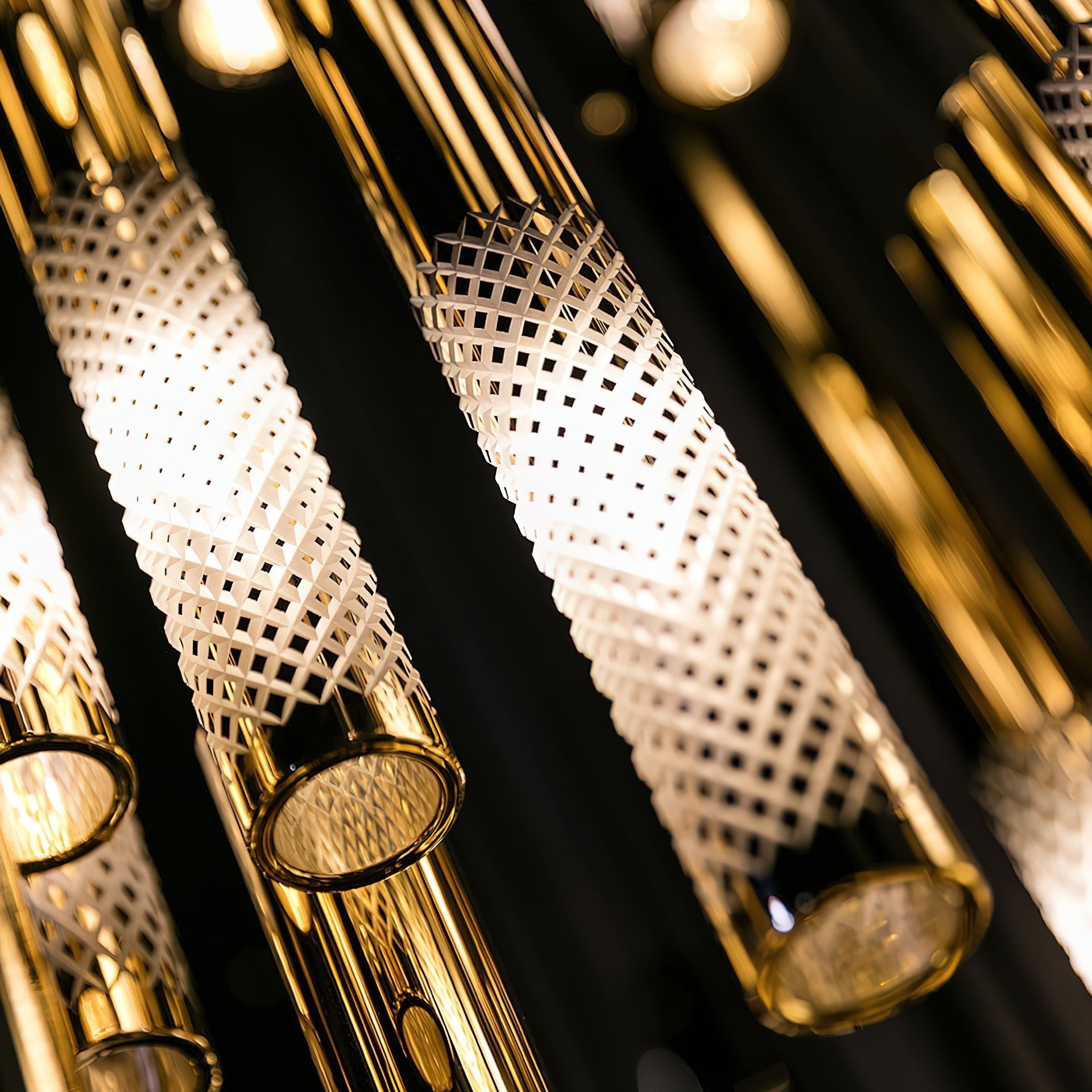 Rivinian Orchestral Cascade Chandelier
