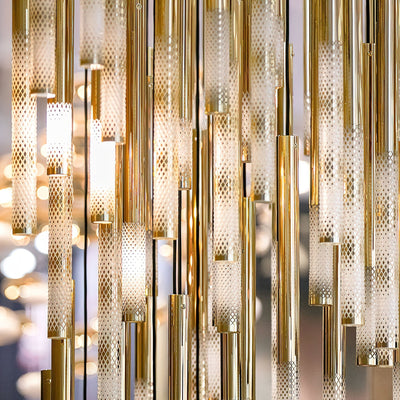 Rivinian Orchestral Cascade Chandelier