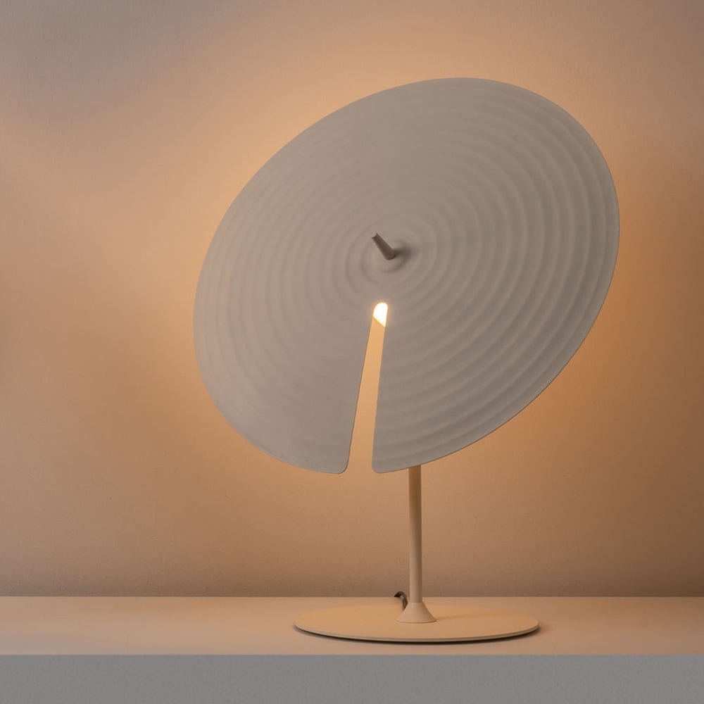 Vortex Modern Aluminum Table Lamp