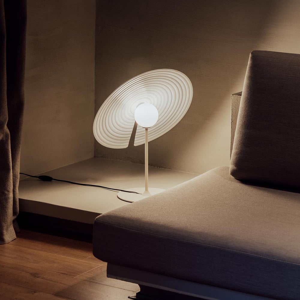 Vortex Modern Aluminum Table Lamp