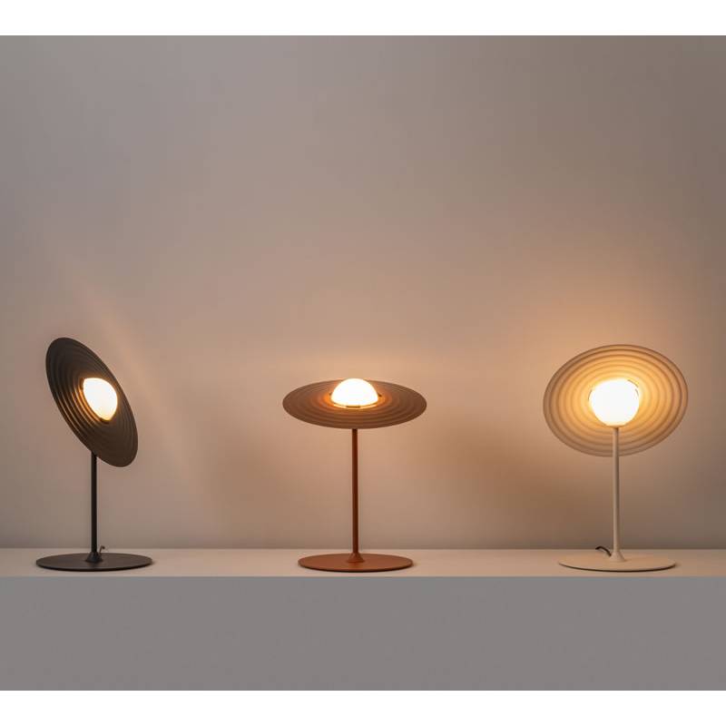 Vortex Modern Aluminum Table Lamp