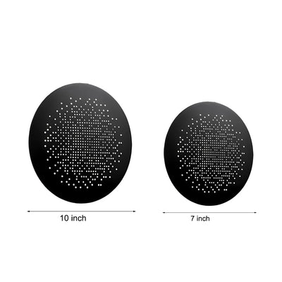 Olga Unique Circular Metal Outdoor Wall Lights
