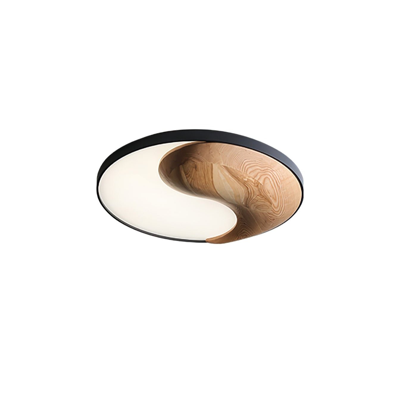 Ivelor Modern Minimalist Balance Wood Ceiling Light