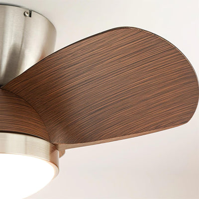 Rinerel Modern Wood Ceiling Fan Light