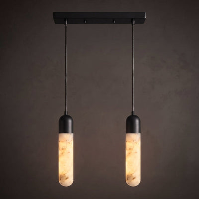 Loxcombe Alabaster Pendant Light
