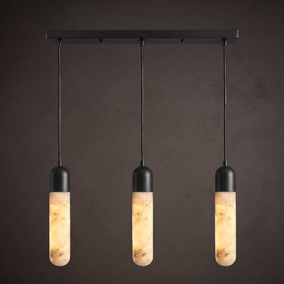 Loxcombe Alabaster Pendant Light