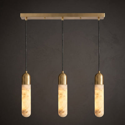 Loxcombe Alabaster Pendant Light