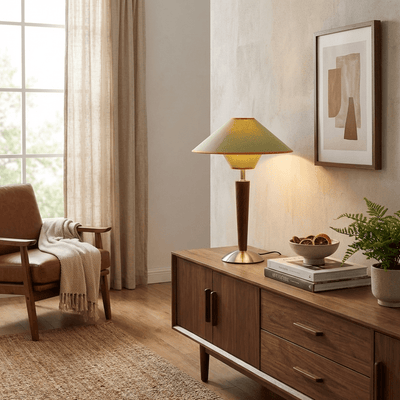 Aureridge Wood Table Lamp