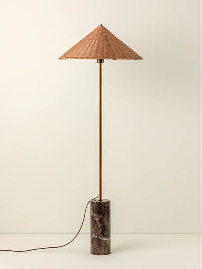 Zenith Bohemian Marble Floor Lamp