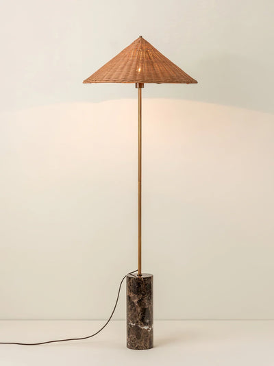 Zenith Bohemian Marble Floor Lamp