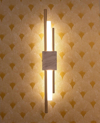 Evely Premium Nordic Art Plug In Marble Wall Light